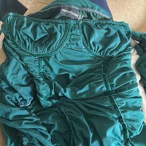 Pretty Little Thing Ruched Midi Dress